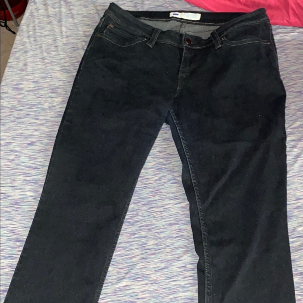 Levi's bold curve jeans dark wash